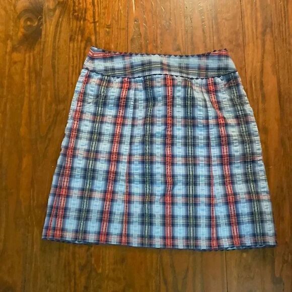 Liz Claiborne plaid skirt 6 - Picture 1 of 3
